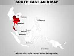 South east asia continents powerpoint maps