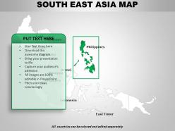 South east asia continents powerpoint maps