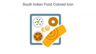 South Indian Food Colored Icon In Powerpoint Pptx Png And Editable Eps Format