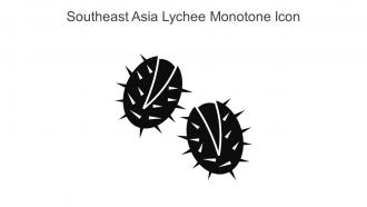 Southeast Asia Lychee Monotone Icon In Powerpoint Pptx Png And Editable Eps Format