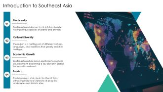 Southeast Asia Map Overview PPT Demonstration AT Professional Engaging
