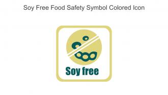 Soy Free Food Safety Symbol Colored Icon In Powerpoint Pptx Png And Editable Eps Format