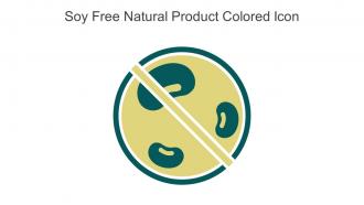 Soy Free Natural Product Colored Icon In Powerpoint Pptx Png And Editable Eps Format
