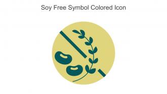 Soy Free Symbol Colored Icon In Powerpoint Pptx Png And Editable Eps Format