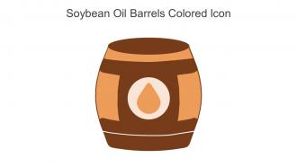 Soybean Oil Barrels Colored Icon In Powerpoint Pptx Png And Editable Eps Format