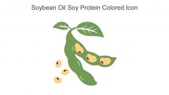 Soybean Oil Soy Protein Colored Icon In Powerpoint Pptx Png And Editable Eps Format