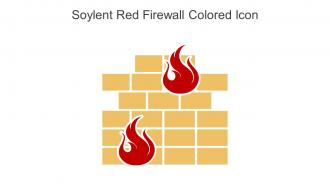 Soylent Red Firewall Colored Icon In Powerpoint Pptx Png And Editable Eps Format