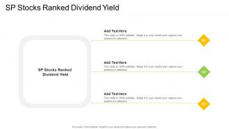 SP Stocks Ranked Dividend Yield In Powerpoint And Google Slides Cpb