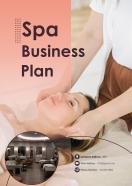 Spa Business Plan Pdf Word Document