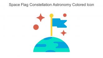 Space Flag Constellation Astronomy Colored Icon In Powerpoint Pptx Png And Editable Eps Format