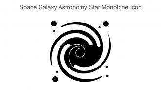 Space Galaxy Astronomy Star Monotone Icon In Powerpoint Pptx Png And Editable Eps Format