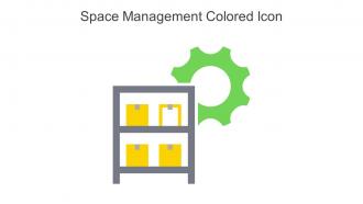 Space Management Colored Icon In Powerpoint Pptx Png And Editable Eps Format