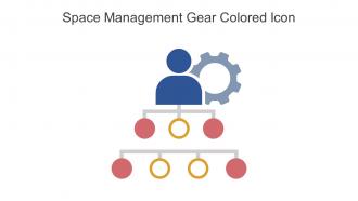 Space Management Gear Colored Icon In Powerpoint Pptx Png And Editable Eps Format