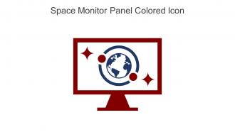 Space Monitor Panel Colored Icon In Powerpoint Pptx Png And Editable Eps Format