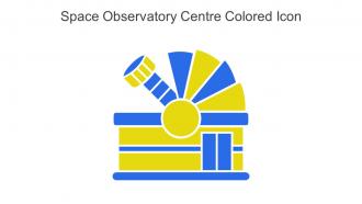Space Observatory Centre Colored Icon In Powerpoint Pptx Png And Editable Eps Format