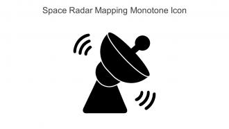 Space Radar Mapping Monotone Icon In Powerpoint Pptx Png And Editable Eps Format