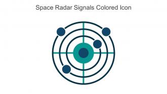 Space Radar Signals Colored Icon In Powerpoint Pptx Png And Editable Eps Format