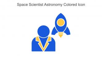 Space Scientist Astronomy Colored Icon In Powerpoint Pptx Png And Editable Eps Format