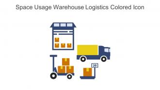 Space Usage Warehouse Logistics Colored Icon In Powerpoint Pptx Png And Editable Eps Format