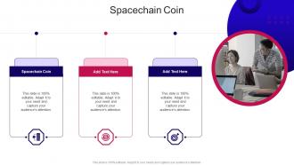 Spacechain Coin In Powerpoint And Google Slides Cpb