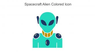 Spacecraft Alien Colored Icon In Powerpoint Pptx Png And Editable Eps Format