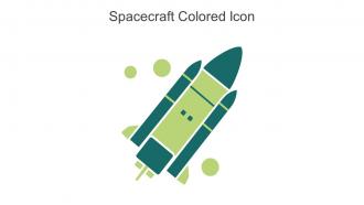 Spacecraft Colored Icon In Powerpoint Pptx Png And Editable Eps Format