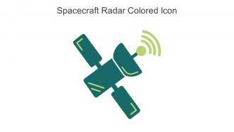 Spacecraft Radar Colored Icon In Powerpoint Pptx Png And Editable Eps Format