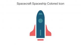 Spacecraft Spaceship Colored Icon In Powerpoint Pptx Png And Editable Eps Format