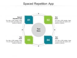Spaced repetition app ppt powerpoint presentation infographics files cpb