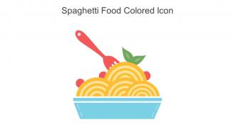 Spaghetti Food Colored Icon In Powerpoint Pptx Png And Editable Eps Format