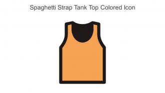 Spaghetti Strap Tank Top Colored Icon In Powerpoint Pptx Png And Editable Eps Format