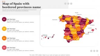Spain Maps Powerpoint Ppt Template Bundles Professional Captivating
