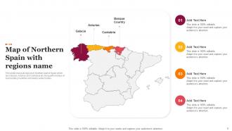 Spain Maps Powerpoint Ppt Template Bundles Appealing Captivating