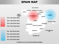 Spain powerpoint maps