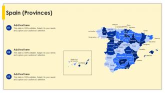 Spain Provinces PU Maps SS