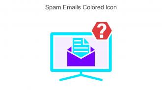 Spam Emails Colored Icon In Powerpoint Pptx Png And Editable Eps Format