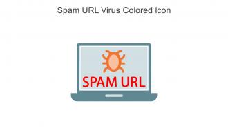 Spam URL Virus Colored Icon In Powerpoint Pptx Png And Editable Eps Format