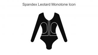 Spandex Leotard Monotone Icon In Powerpoint Pptx Png And Editable Eps Format