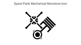 Spare Parts Mechanical Monotone Icon In Powerpoint Pptx Png And Editable Eps Format
