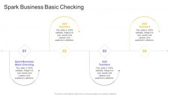 Spark Business Basic Checking In Powerpoint And Google Slides Cpb