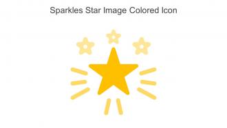 Sparkles Star Image Colored Icon In Powerpoint Pptx Png And Editable Eps Format
