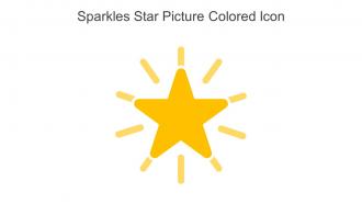 Sparkles Star Picture Colored Icon In Powerpoint Pptx Png And Editable Eps Format