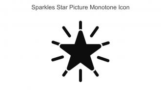 Sparkles Star Picture Monotone Icon In Powerpoint Pptx Png And Editable Eps Format