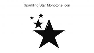 Sparkling Star Monotone Icon In Powerpoint Pptx Png And Editable Eps Format