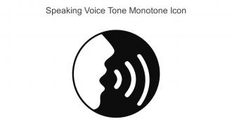 Speaking Voice Tone Monotone Icon In Powerpoint Pptx Png And Editable Eps Format