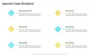 Special Cash Dividend In Powerpoint And Google Slides Cpb