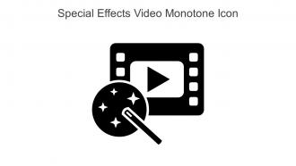 Special Effects Video Monotone Icon In Powerpoint Pptx Png And Editable Eps Format