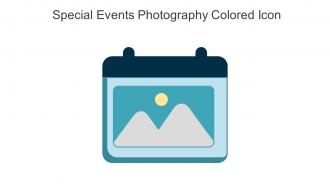 Special Events Photography Colored Icon In Powerpoint Pptx Png And Editable Eps Format