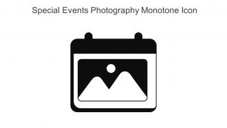 Special Events Photography Monotone Icon In Powerpoint Pptx Png And Editable Eps Format