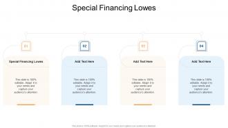 Special Financing Lowes In Powerpoint And Google Slides Cpb